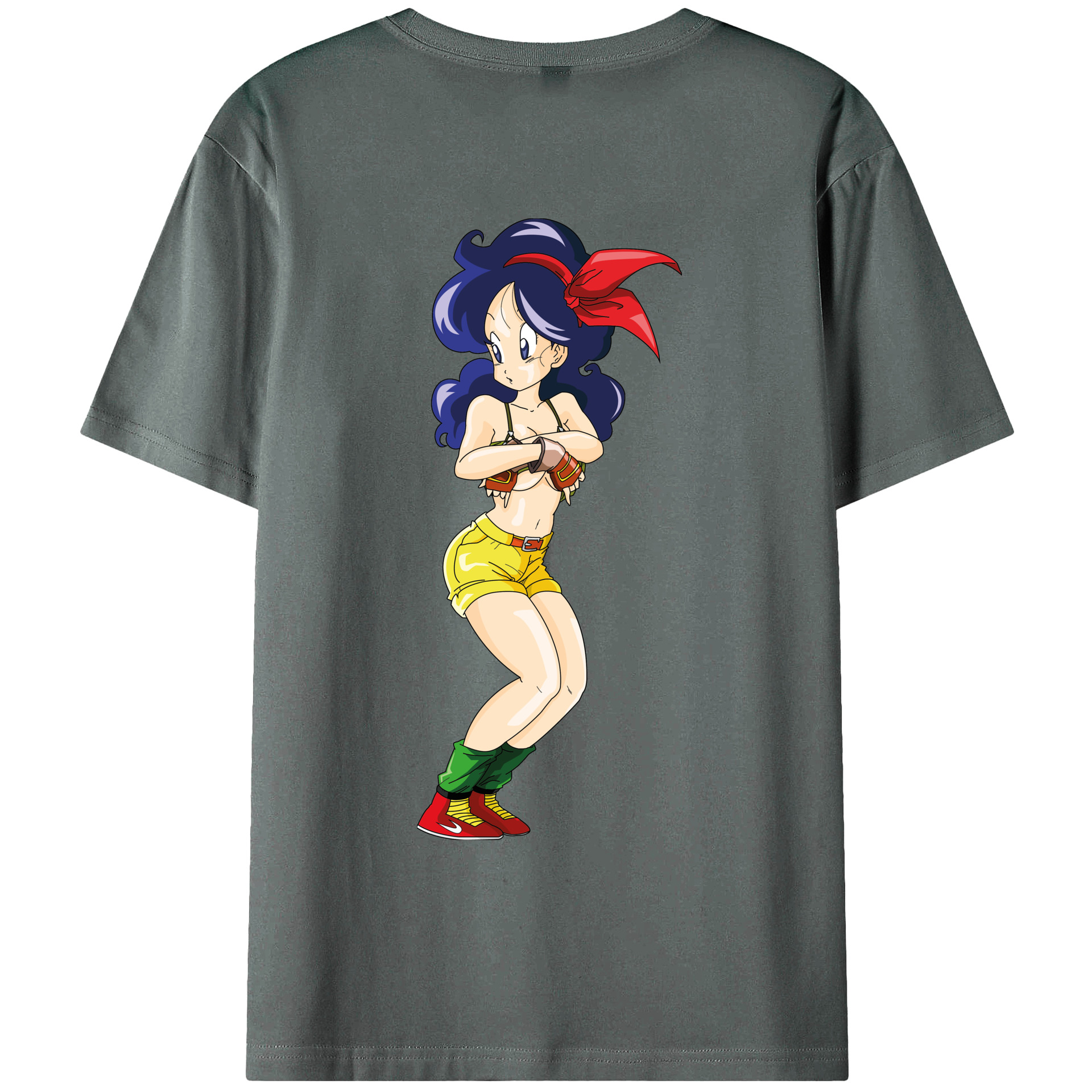 （画像用） ドラゴンボール DRAGON BALL 綿100％ メンズ半袖Tシャツ（バックプリント） 通気性